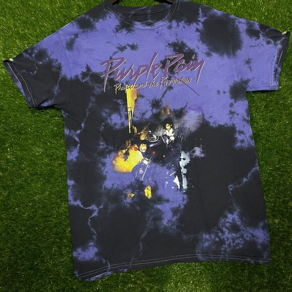 Prince and the Revolution Purple Rain Tie-dye T-shirt size Small - Picture 4 of 5